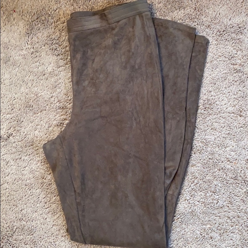 NWOT suede pants